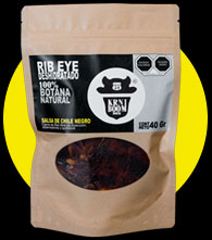 Ribeye de Res Chiles Negros